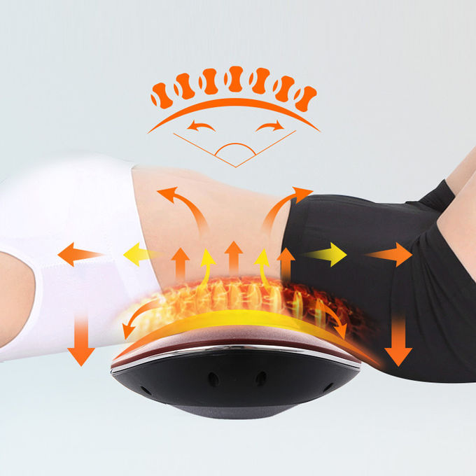 Wibracyjny masażer lędźwiowy Shiatsu z regulacją temperatury Ogrzewanie Rozciągnij napięte mięśnie